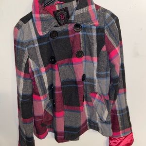 Dollhouse Brand Plaid Jacket